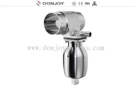 DN6 or 1/4" inch Sanitary Phamacial Valve with EPDM+PTFE Diaphragm for higher tempreture