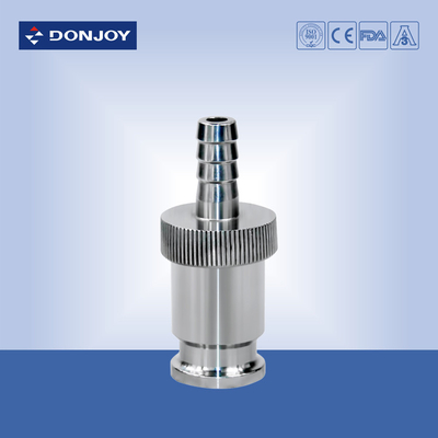 SS 316L Directly / straight  sampling valve Clamped Connection 12.7mm