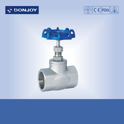 CFM/CFM8  Stainless steel female Gate valve, BSP Thread, Handl Operation