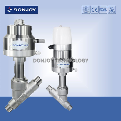Donjoy Stainless steel Pneumatic Angle Seat Valve with BSP Thread