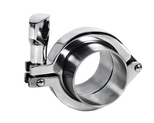 Heavy Duty Clamp DIN 10-DN300 Size With Wing Nut Sandblasting Finish