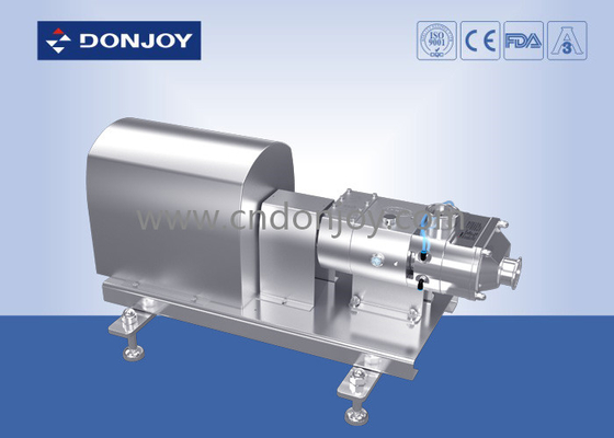 316L Sanitary twin Screw High Pressure Pumps Apply For CIP / SIP Systems