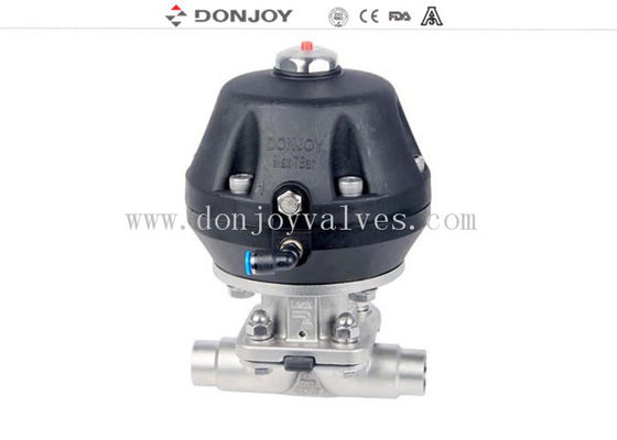 SS 316L Direct Way Clamp Pnuematic Sanitary Diaphragm Valve