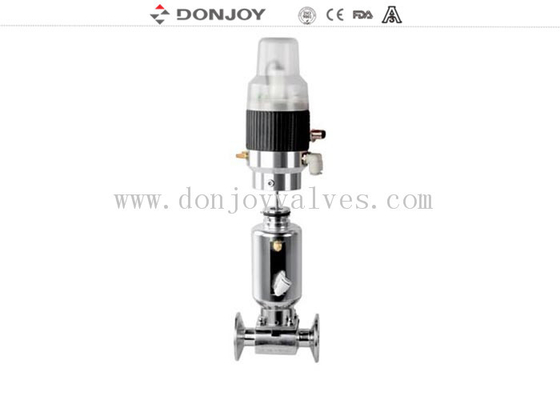 Mini Direct way Clamp Sanitary Pneumatic Diaphragm Valve with Control Unit