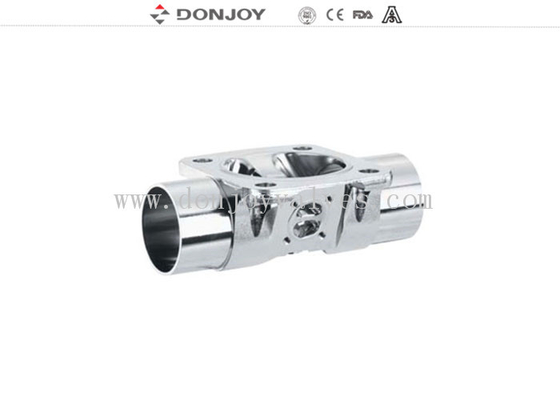Welding Multipass Pneumatic Sanitary Diaphragm Valve with SS304 Stainless Steel Actuator
