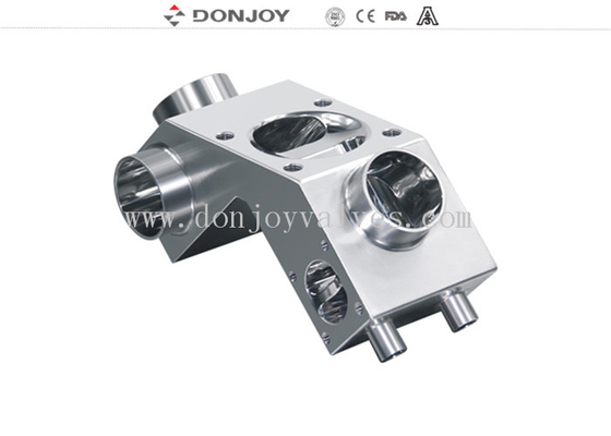 SS316L Multiport Manual Diaphragm Valves For Pure Water