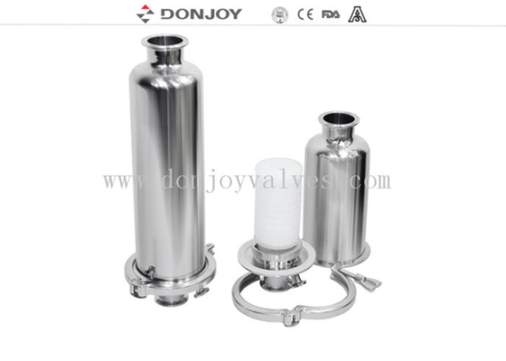 Food Grade Stainless Steel Tank Parts Sanitary Rebreather With Clamped Connection