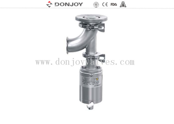 DONJOY DN100 Sanitary pneumatic elbow tank bottom valve