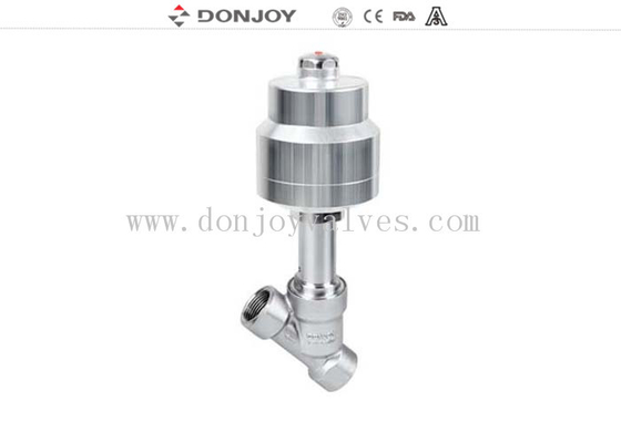Donjoy Stainless steel Pneumatic Angle Seat Valve with BSP Thread