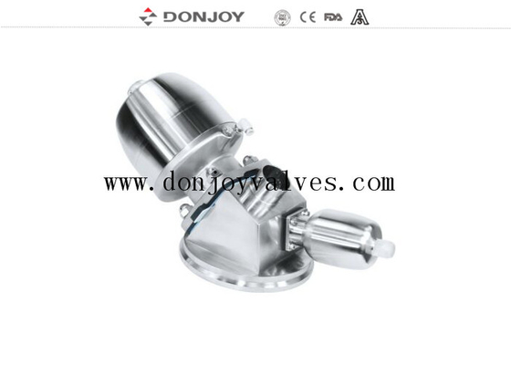 EPDM PTFE Gasket Pneumatic Sanitary Diaphragm Valve