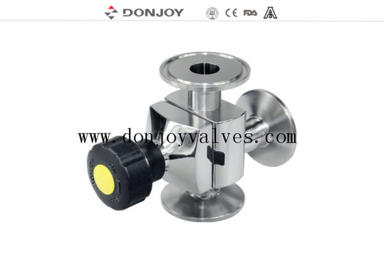 EPDM Manual Diaphragm Valve L Type With No Dead Leg