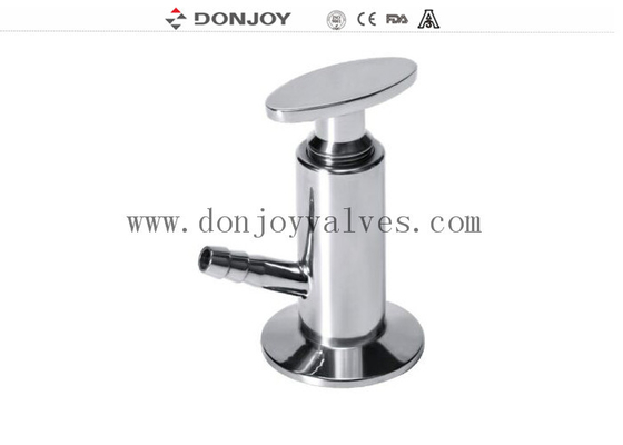 Manual Elliptic Type Handle Sanitary Sampling Valve Thread Connection