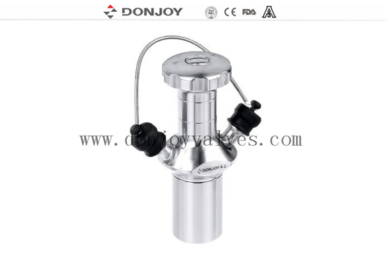 BSP Connection Aseptic Water Sample Valve Mirror Polished