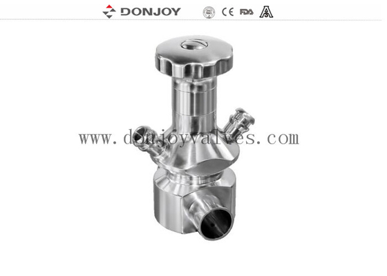 DN25 Pipeline Automatic Reset Sampling Valve Welded Thread
